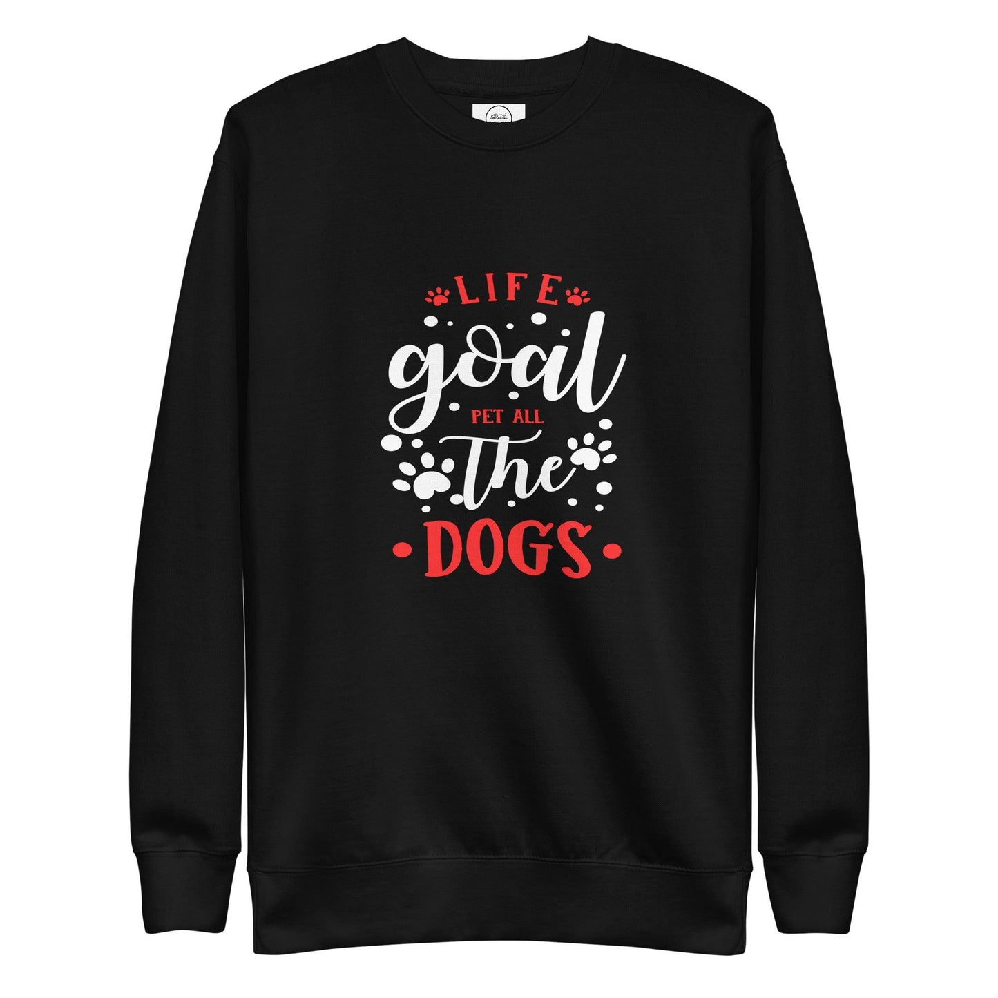 Life Goal Pet All The Dogs Cotton Heritage M2480 Unisex Premium Sweatshirt - Pawfect Merch