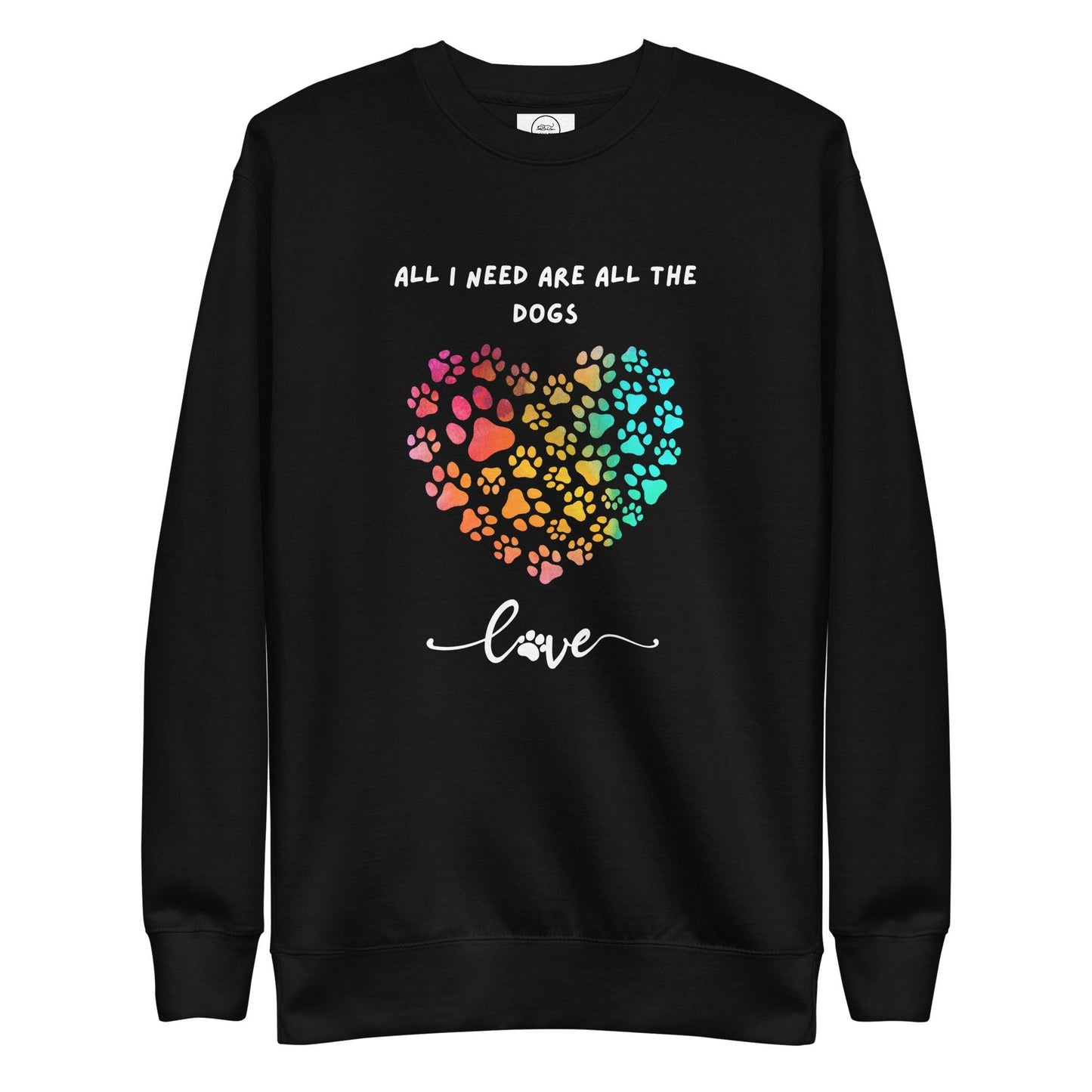 All I Need Are All The Dogs Cotton Heritage M2480 Unisex Premium Sweatshirt - Pawfect Merch