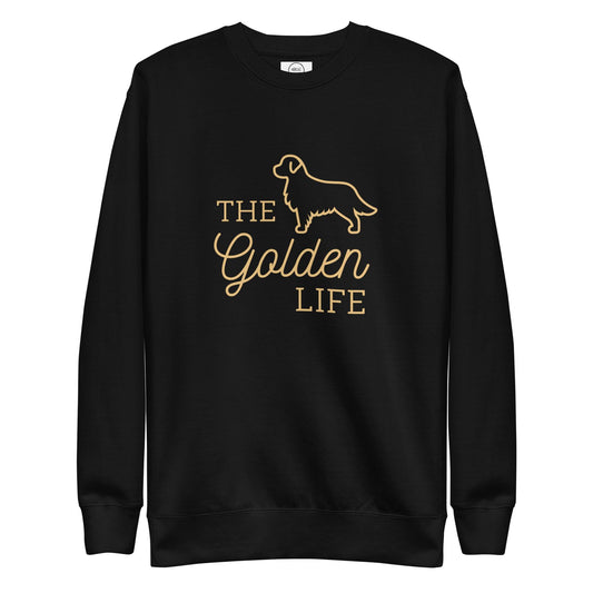 The Golden Life Cotton Heritage M2480 Unisex Premium Sweatshirt - Pawfect Merch