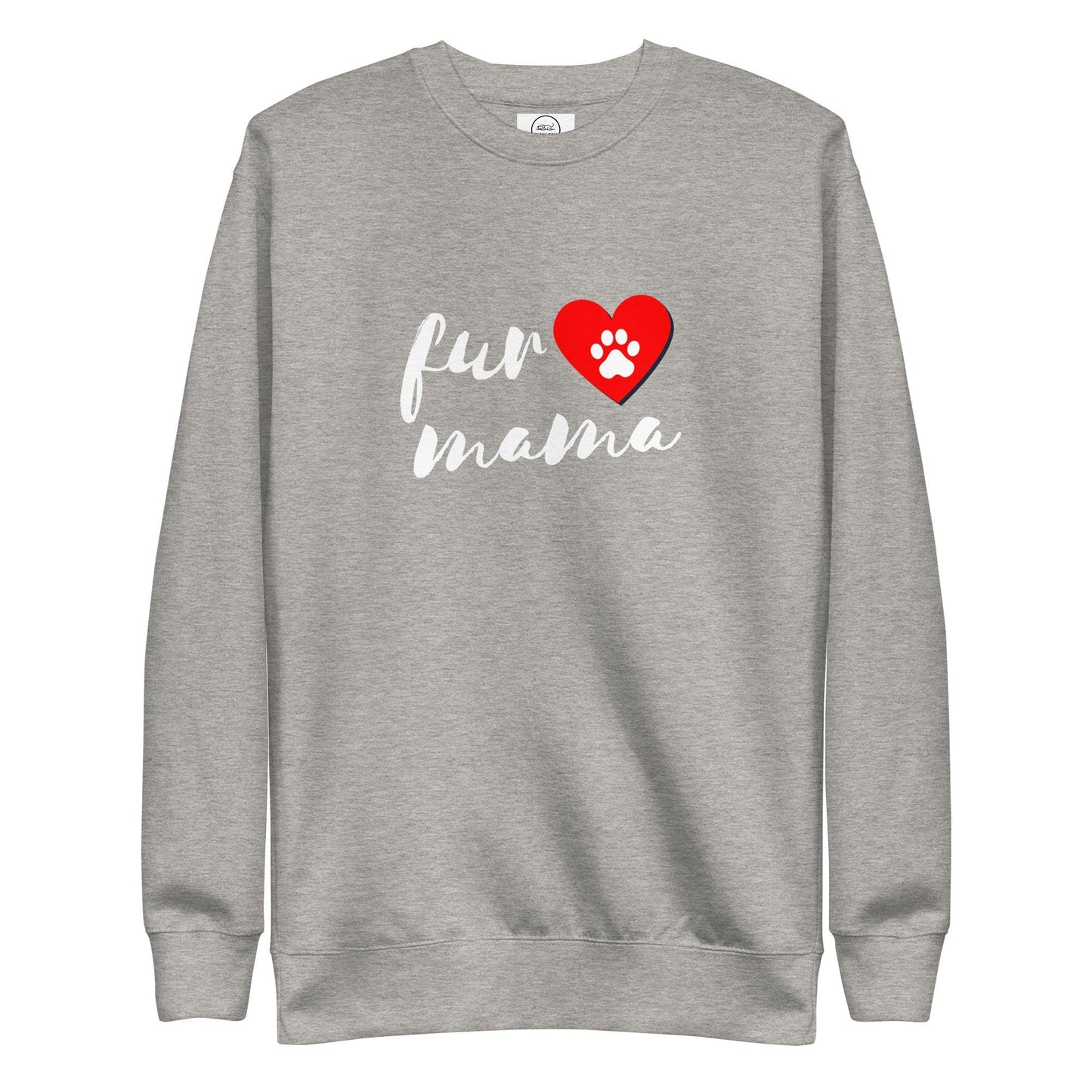 Fur Mama Cotton Heritage M2480 Unisex Premium Sweatshirt - Pawfect Merch