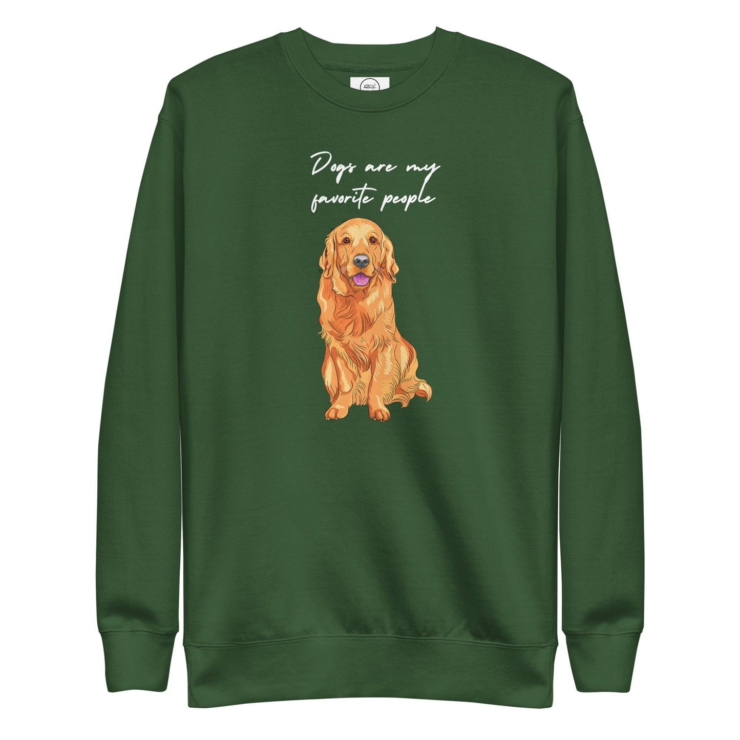 Dogs Are My Favorite People Cotton Heritage M2480 Unisex Premium Sweatshirt - Pawfect Merch