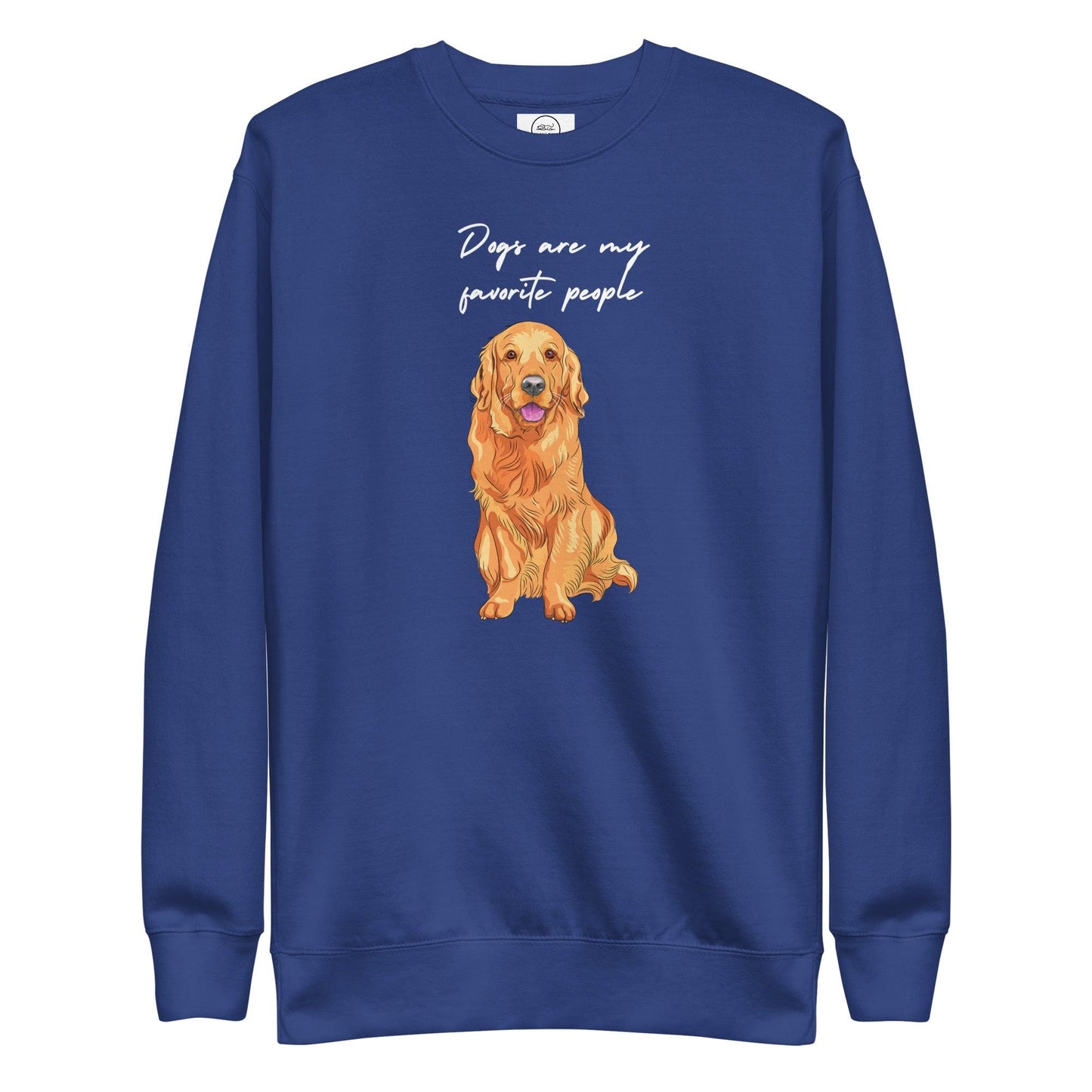 Dogs Are My Favorite People Cotton Heritage M2480 Unisex Premium Sweatshirt - Pawfect Merch