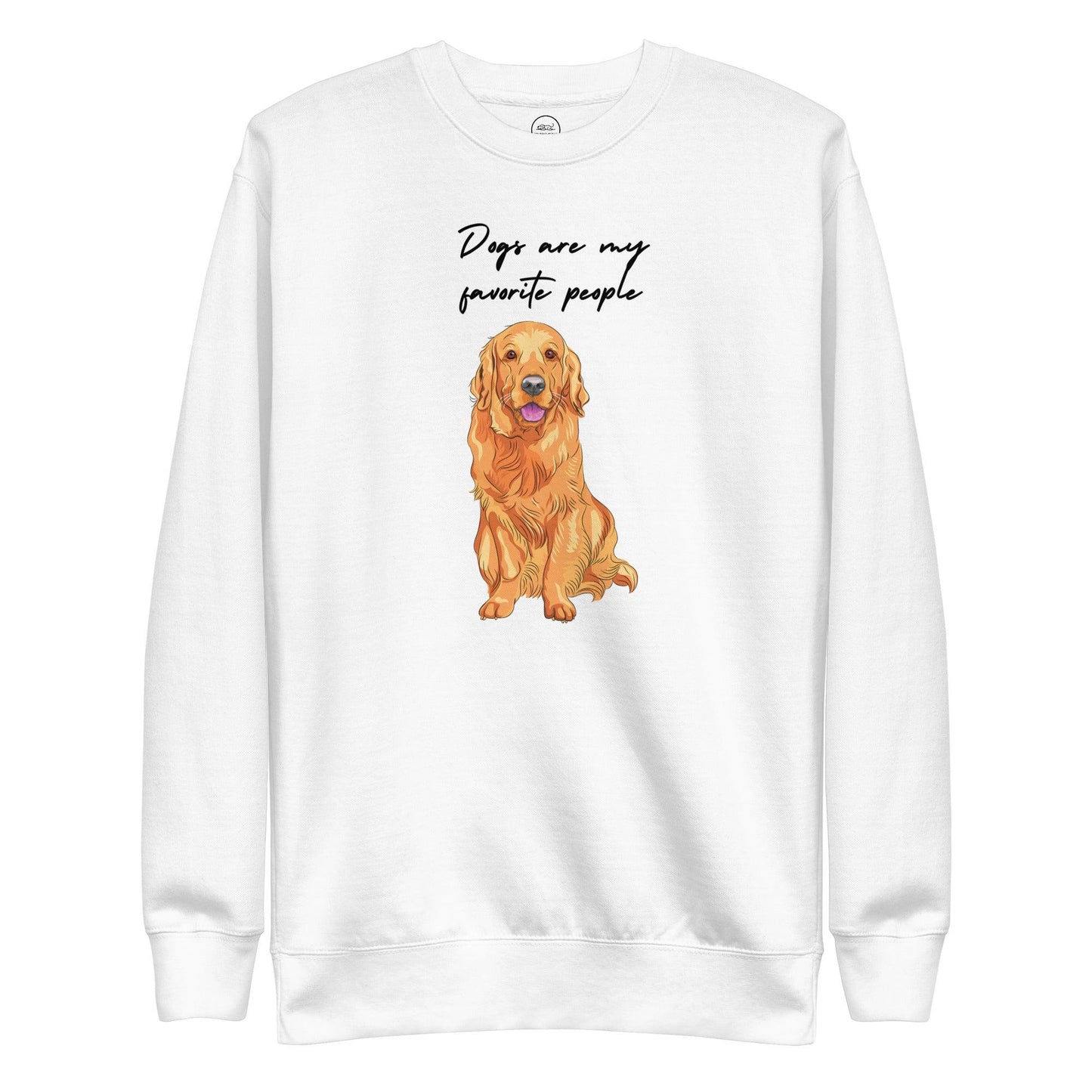 Dogs Are My Favorite People Cotton Heritage M2480 Unisex Premium Sweatshirt - Pawfect Merch