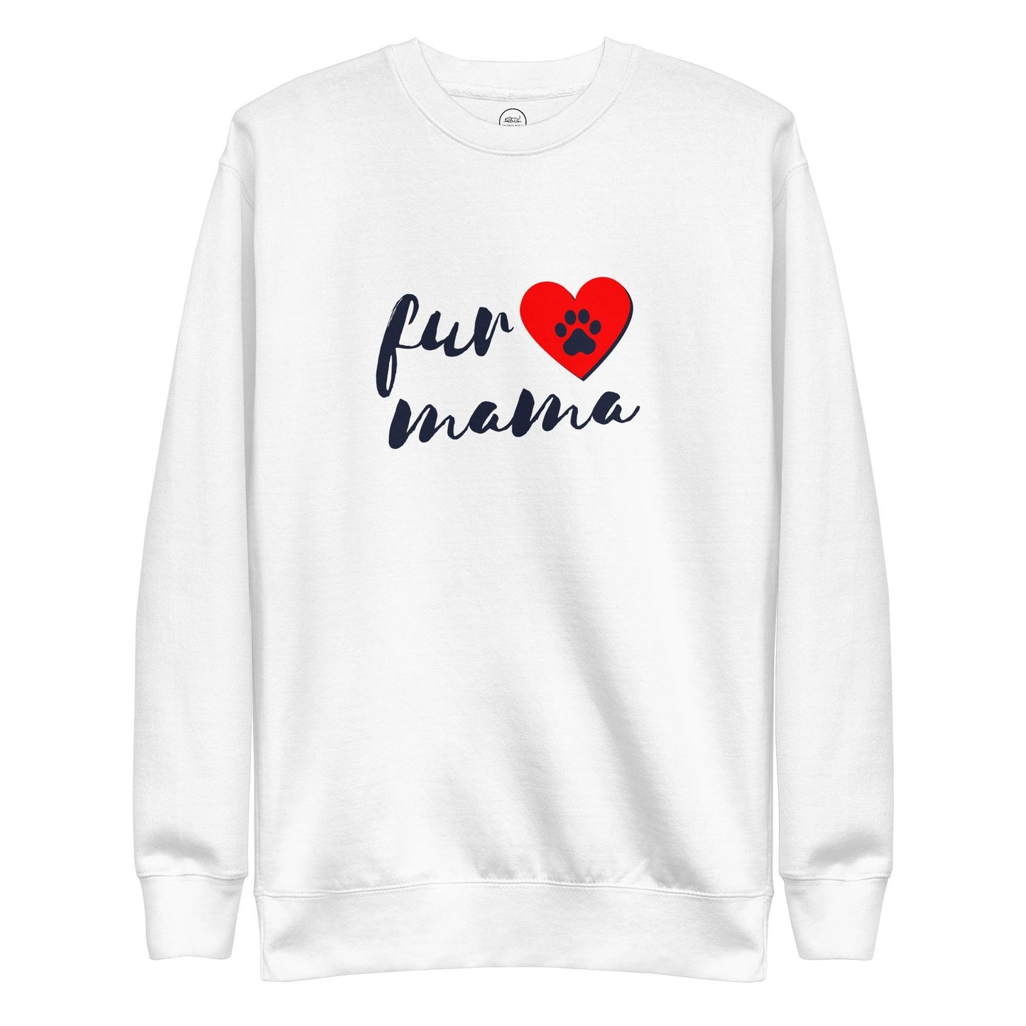 Fur Mama Cotton Heritage M2480 Unisex Premium Sweatshirt - Pawfect Merch